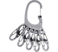 NITE Ize KLKBF-11-R6 Moschettone portachiavi BigFoot Locker KeyRack acciaio in