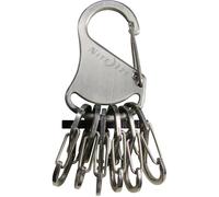 NITE Ize Moschettone portachiavi NI-KRS-03-11 KeyRack 6 S-Biner Argento 1 pz.
