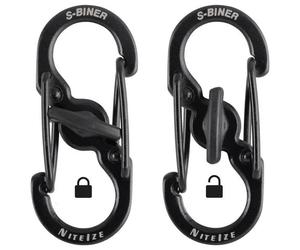 NITE Ize NI-LSBM-01-2R3 Moschettone MicroLock S-Biner 2 35 mm x 15 mm x 7 mm 2