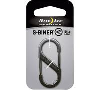 NITE Ize NI-SB2-03-11 Moschettone S-Biner Gr. 2 50 mm x 22 mm 1 pz.