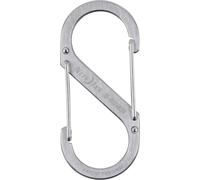 Nite Ize S-Biner Size 5 SB4-03-11 Nite IZE, Moschettone antifurto a S in Acciaio, Grigio (-Stainless)
