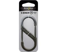 Nite Ize S-Biner Size 5 SB4-03-11 Nite IZE, Moschettone antifurto a S in Acciaio, Grigio (-Stainless)