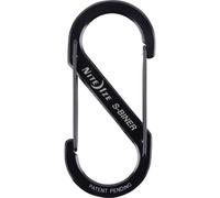 Nite Ize S-Biner Size 5 SB5-03-01 Nite IZE, Moschettone antifurto a S in Acciaio, Nero Schwarz, Taglia 5