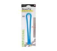 Nite Ize Original Gear Cravatta in Gomma Riutilizzabile, 45,7 cm, Blu Brillante, Confezione da 2, Prodotta negli Stati Uniti
