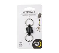 Nite Ize Portachiavi 360 Connettore Rapido Magnetico, Chiusura Magnetica Anelli Split per Chiavi