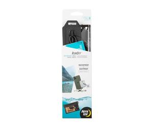 Nite Ize RunOff - Piccola tasca con cerniera TRU per touchscreen, 100% impermeabile, colore: antracite