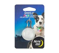Nite Ize SpotLit - Luce LED per collare, luce che cambia colore per collare per cani, Disc-O