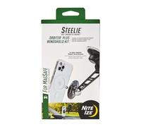 Nite Ize Steelie - Supporto magnetico per telefono cellulare per accessori auto - Supporto per parabrezza auto robusto per telefoni cellulari - Orbiter Plus