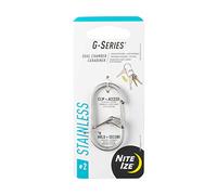 Nite Ize GS2-11-R6 Moschettone, Argento, 2