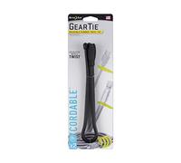 Nite Ize Unisex's Gear - Confezione da 2 fascette intrecciate, 45 cm, colore: Nero