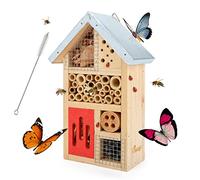Niteangel in Legno per Insetti, Perfetto casa per Coccinelle e Lacewings, nonché api, Dimensioni 25,4 x 15,2 x 8,6 cm