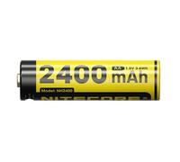 Nitecore Batteria agli ioni di litio, 1,5 V, USB-C, 2400 mAh, confezione da 4