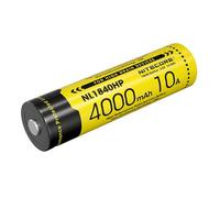 Nitecore Batteria agli ioni di litio 18650, 4000mAh NL1840HP