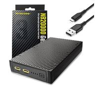 Nitecore Caricabatterie portatile NB20000 Gen 3 - Power Bank a ricarica rapida da 20.000 mAh, compatibile con doppia USB-C e USB-A, batteria leggera per telefoni, torce, campeggio, viaggi - LifeMods