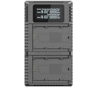 NC LGUSN4PRO - Charger for Sony camera batteries, 2 bays