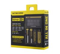 NITECORE D4 Digicharger Eu Intelligent Batteria Ricaricabile LI-ION / Nimh Nuovo