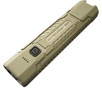 Nitecore EDC07 EDC07 EDC Torcia Elettrica Alta CRI Tre Temperature di Colore Materiale PC Ultra Leggero, con Modalità Strobo/SOS, 1500 Lumen w/Eco-Sensa Tipo C Cavo di Ricarica - Colore TAN