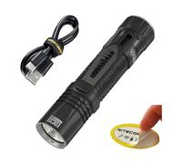 Nitecore EDC33 4000 Lumen Compact EDC Torcia Elettrica, USB-C Ricaricabile, High Lumen Throw e Flood Beam