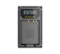 NC LG-FX1 - Caricabatterie per batterie ricaricabili per fotocamera Fujifilm