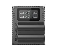 Nitecore FX3 Fujifilm W235 Hour Dual Slot Caricabatteria USB