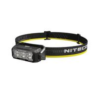 Nitecore HA15 UHE - Lampada frontale (con 1 batteria AA), colore: Nero
