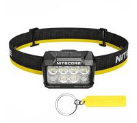 Nitecore HA25 UHE Lampada frontale da esterno da 800 lumen con diverse temperature di colore e batteria HLB1500, Tag