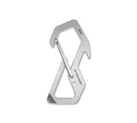 Nitecore Nhs10 Karabiner, a moschettone Unisex Adulto, Argento, 4,9 cm