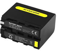 Nitecore NP-F970 - Batteria ricaricabile agli ioni di litio per fotocamere Sony NEX-FS700, NEX-FS100J, PXW-Z100, HVR-HD1000E, ecc