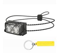 Nitecore NU25 MCT 400 Lumen Ultra Leggera Molteplici Temperature di Colore Esterni Lampada frontale USB-C Ricaricabile Faro Tag (Fascia Ultra Leggera)