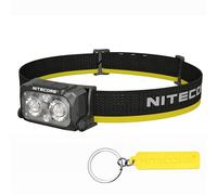 Nitecore NU25 MCT 400 lumen, ultraleggero, diverse temperature di colore, per esterni, lampada frontale ricaricabile USB-C (diadema normale)