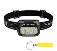 Nitecore NU30 Lampada frontale da esterno leggera ricaricabile USB-C 500 lumen tripla uscita