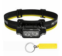 Nitecore NU43 1400 lumen faro leggero con batteria ricaricabile USB-C 3400mAh