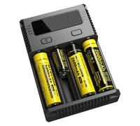 Nitecore NUOVO i4 Intelligent Digi Smart Charger con indicatore LED per batterie