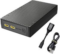 Nitecore Powerbank NB20000 Gen3 - Power Bank con 20000 mAh e fibra di carbonio ultraleggera, caricatore USB-C portatile, ricarica rapida