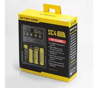NITECORE SC4 Superbo Caricabatterie Eu Ricaricabile Ioni di Litio / Nimh Nuovo