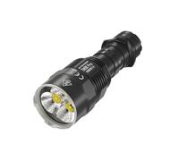 Nitecore TM9K PRO, torcia ultra luminosa, 9900 lumen, potente torcia EDC 5000 mAh, batteria agli ioni di litio USB-C, nero