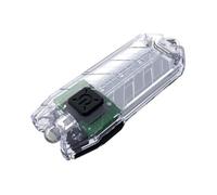 Nitecore TUBEV2T Lampada Porta Chiavi, Trasparente, 57mm Unisex-Adulto
