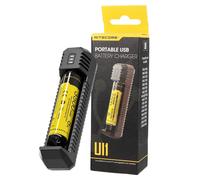 Nitecore UI1 Caricabatterie USB Li-Ion Portatile Intelligente Universale