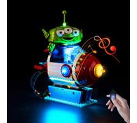 Nitemode Kit audio e luce compatibile con Lego Alien con Pizza Planet Rocket Ride 43307 Set da costruzione | Effetti sonori e luminosi tematici selezionabili aggiornati (non incluso set 43307)