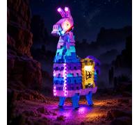 Nitemode Kit di luci a LED compatibile con Lego Fortnite Supply Llama 77071, accessori per illuminazione regolabili con luminosità aggiornata (senza modello) 6546456