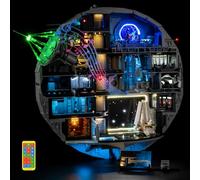 Nitemode Kit luci compatibile con Leg0 75419 Death Nar, suono remoto aggiornato, design a 18 sequenze di luci con accessori originali per l'illuminazione della colonna sonora del film (senza modello)