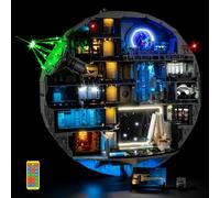 Nitemode Kit luci compatibile con Lego 75419 Death Star, telecomando aggiornato 18 sequenze di effetti di luce accessori di illuminazione (senza modello)