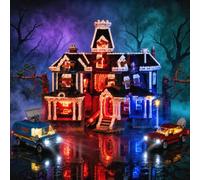 Nitemode Kit luci per LEGO 11370 Stranger Things Creel House, solo luci | Lampada touch control e luminosità regolabile per esposizione della casa e regali (modello non incluso)