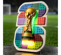 Nitemode Kit luci per LEGO 43032 FIFA Emblem Set, Solo Luci