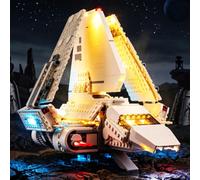 Nitemode Kit luci per LEGO 75459 Lambda Class Shuttle Set, Solo Luci | Telecomando portatile per controllare zone luminose, luminosità, respirazione, flash rapido e effetti di luce fluente