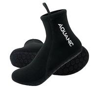 nitescuba Calzini in Neoprene 2.5mm,Immersioni per Uomini e Donne Calzini a Pinna,Calze Antiscivolo e Impermeabili per Immersioni, Surf e Altri Sport Acquatici,Bianco,Mid,XL