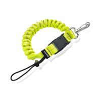 nitescuba Cavo a spirale Spring Coil per immersioni, accessori per immersioni, con fibbia a sgancio rapido, per fotocamere subacquee e luci lampeggianti (giallo)