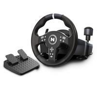 NITHO Drive Pro V200 Volante da Corsa con Pedali e Cambio Integrato, Volante da Gioco a 270° Compatibile con PC, PS4, Switch 2, Switch, Xbox Series X|S e Xbox One, Simulatore di Guida con Vibrazione
