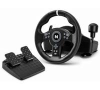 NITHO Drive Pro V200 Volante Gaming con Pedali per PC/PS4/Xbox/Switch 1&2 | Sterzo a 270°, Vibrazione, Plug & Play, Volante Sim Racing per PC, PS4, Xbox One, Xbox Series X|S, Switch & Switch 2