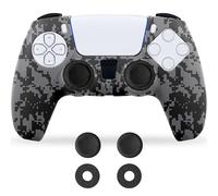 NiTHO Gaming Kit per Controller Playstation 5, Include Protettiva Silicone Cover, Anelli di Precisione, Copri Levette Analogiche, Migliora il Controllo del Gioco e la Precisione di Mira per PS5